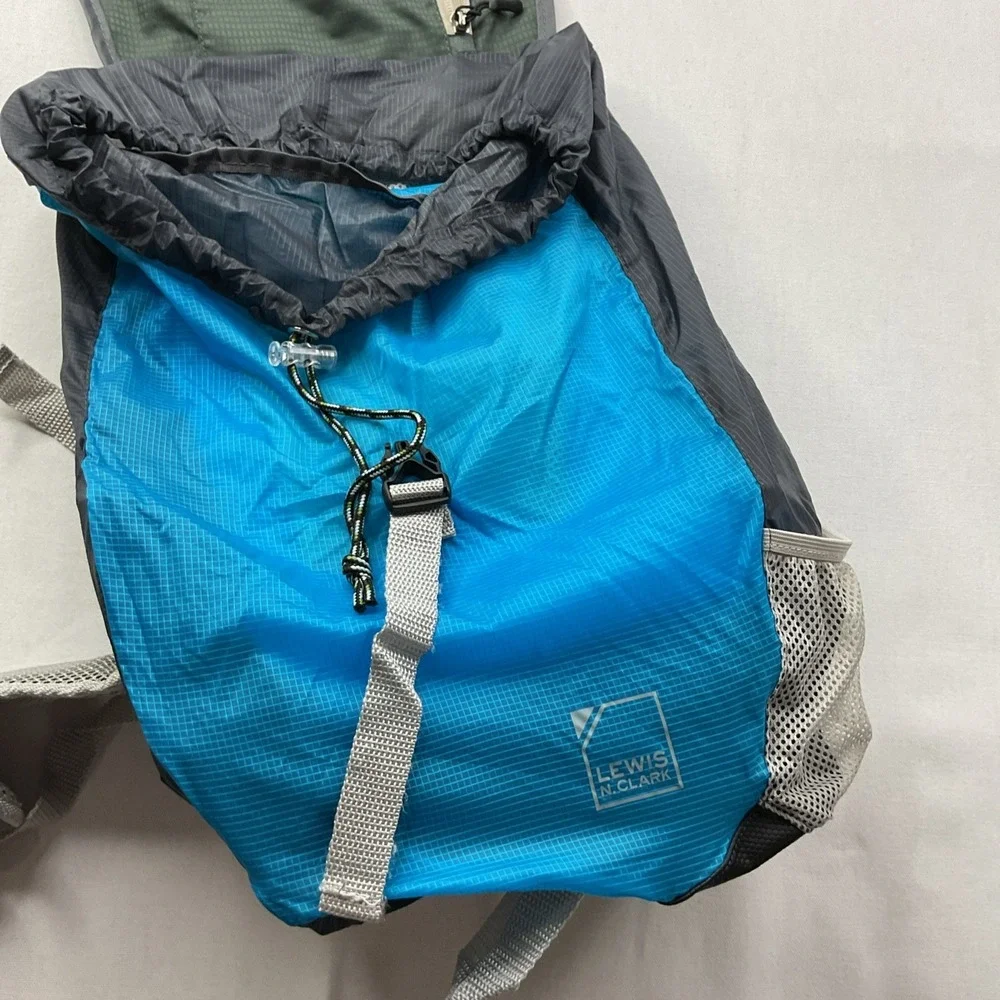 Lewis N Clark Backpack Lightweight Bag Packable Ditty‎ Bag Travel Camping